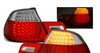 LED-LYGTER BMW 3 E46 CABRIOLET 99-03 RØD HVID LED