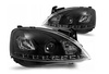 Forlygter Opel Corsa C BLACK DAYLIGHT