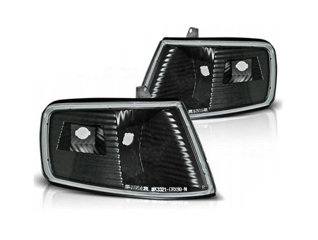 Retningsbestemte positioner Honda Crx 90-92 Sort