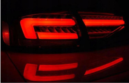 LED røg dts lygter til Audi A4 b8 12-15 sedan
