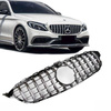 GRILL MERCEDES W205 14- GTR PANAMERICAN CHROME 360