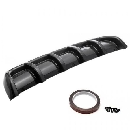 Universal bagkofanger diffuser spoiler Sort 66CM