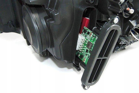 Forlygter BMW F30 F31 Angel Eyes LED Sort