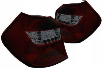 LED-baglygter BMW E81 E87 LED Smoke Red BAR