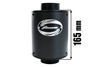 Airbox 170x130 77 mm konisk kulsportsfilter