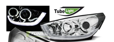 LAMPER HYUNDAI TUCSON IX35 10-13 LED-RØR KROM