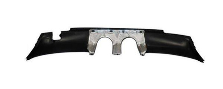 DIFFUSER VW GOLF 6 08-12 LOOK R GLOSS BLACK