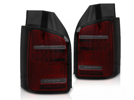 RØD SMOKE LED BAR LYGTE til VW T6.1 20-