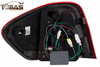 LED-baglygter Mercedes ML W164 05-08 rød smo