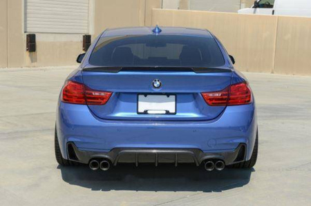 BMW F32 M-PERFORMANCE DOBBELT DIFFUSOR