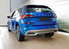 Skoda Kamiq bagkofangerafdækning (sort stål)