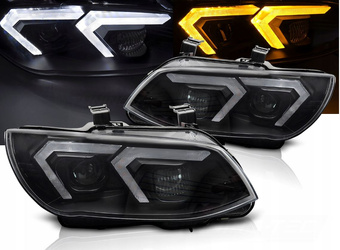 Forlygter LED DRLs til BMW E92 E93 LCI (2010-2013) - Xenon-udskiftning, sort