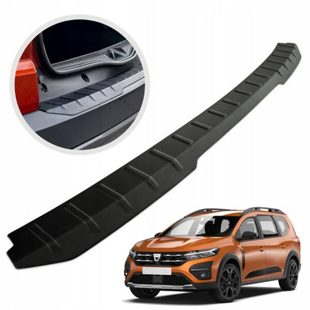 Overlay bagagerumsbeskyttelsesliste på bagkofangeren til DACIA JOGGER 2021-