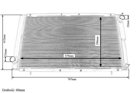 Sportsvandkøler Subaru Impreza GT WRX STI 93-00 TurboWorks