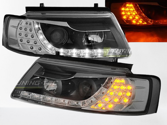 VW Passat B5 BLACK DAYLIGHT forlygter