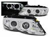 Bmw X5 E53 03-06 xenon-forlygter med kromring