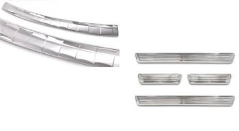Skoda Octavia 4 stationcar kit (bagkofangerafdækning + dørtrinsplader)