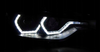 Lygter Bmw F30 F31 11-15 Led Sort Drl Xenon D1s