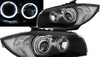 Forlygter BMW E87 E81 04-11 Led Ringlights Sort
