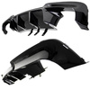 DIFFUSOR BMW F10 F11 10-LOOK M5 DUET BLANK SORT