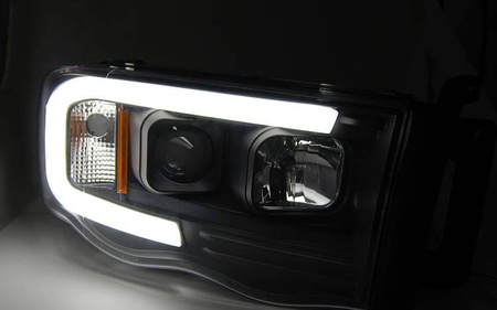 DODGE RAM FORLYGTER 02-06 LYSRØR SORT