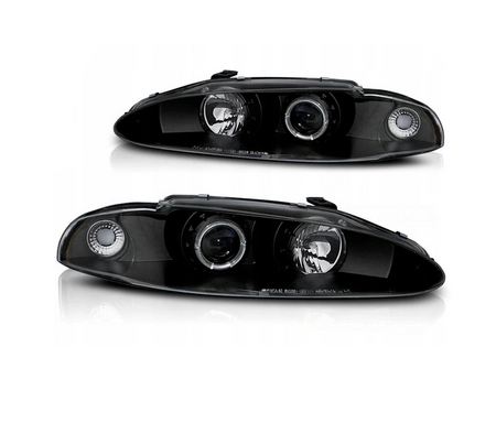 Forlygter Mitsubishi Eclipse 95-96 Sort