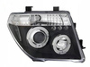 Forlygter Nissan Navara III CHROM RINGI