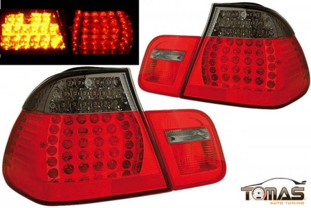 BMW E46 01-05 Sedan Rød røg LED-lamper