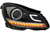 Mercedes W204 Sort H7 XENON LOOK D forlygter