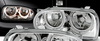 VW Golf III forlygter CHROM RINGI
