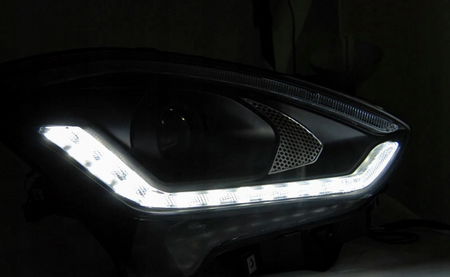 Suzuki Swift 6 Vi 17- Tube Black Led Dts-lamper