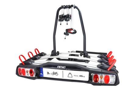 Krogmonteret cykelholder platofrom - 3 cykler TBC-01/3