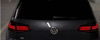 LED-lys Vw Golf VII 7 13- rød smoke led bar