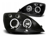 Ford Fiesta mk6 forlygter 02-05 ringi sort