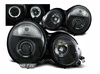 Forlygter Mercedes W210 95-99 e-class ringi sort