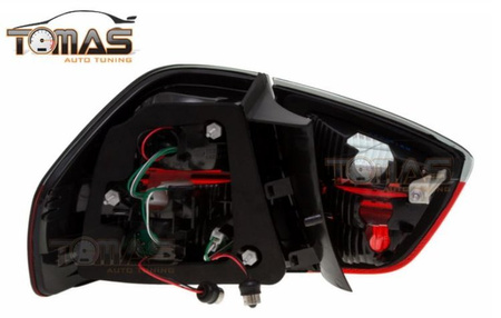 BMW E90 05-08 rød røg LED-lamper DEPO