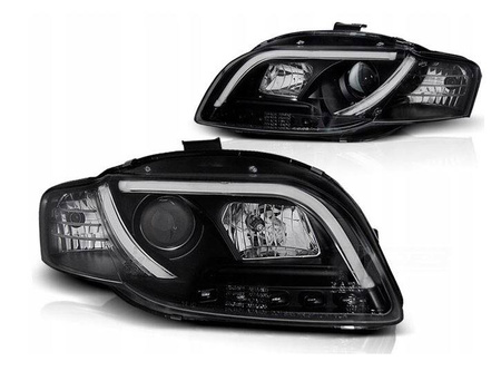 Audi A4 B7 BLACK TUBE-forlygter
