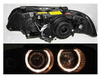 Forlygter BMW E39 ANGEL EYES D2S /