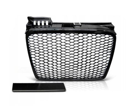 Frontgrill til Audi A4 B7 Sort højglans RS-Type