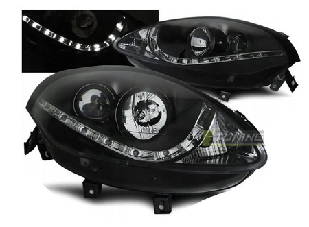 Fiat Bravo II Daylight black led-forlygter