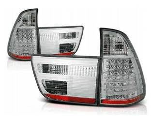 Bmw X5 E53 99-03 led-baglygter i krom