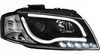 Audi A3 8P forlygter 03-08 TUBE BL