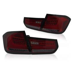 BMW F30 11-15 LED BAR SEQ RED SMOKE forlygter