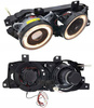 Forlygter forlygter bmw e34 sort ringi