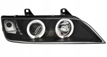 Forlygter BMW Z3 sorte ringe