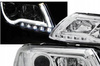 AUDI A6 C6 LED-forlygter i kromrør