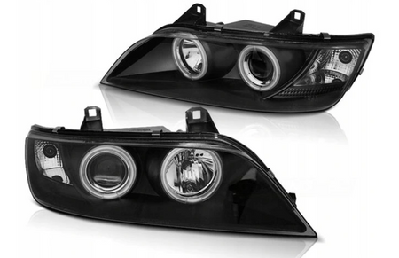 Forlygter Bmw Z3 96-02 Ringi Ccfl Sort