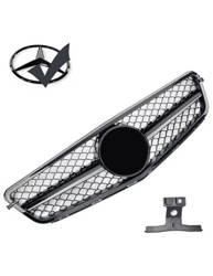 KØLERGRILL MERCEDES W204 07-14 LESKLÝ ČERNÝ