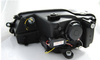 Forlygter Vw Jetta VI 11- sort led drl