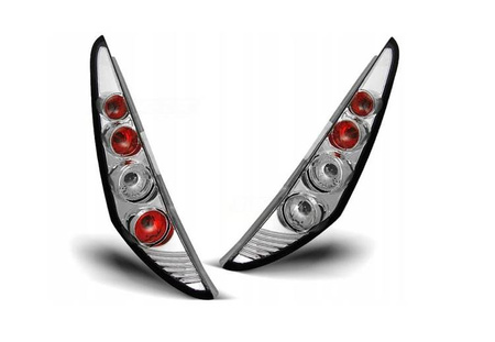 Baglygter ny Fiat Punto 2 99-03 3d krom